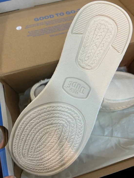 (Sold)Womens Hey Dude Hey duWendy Espadrille Woven sneakers size 9 - Picture 5 of 7